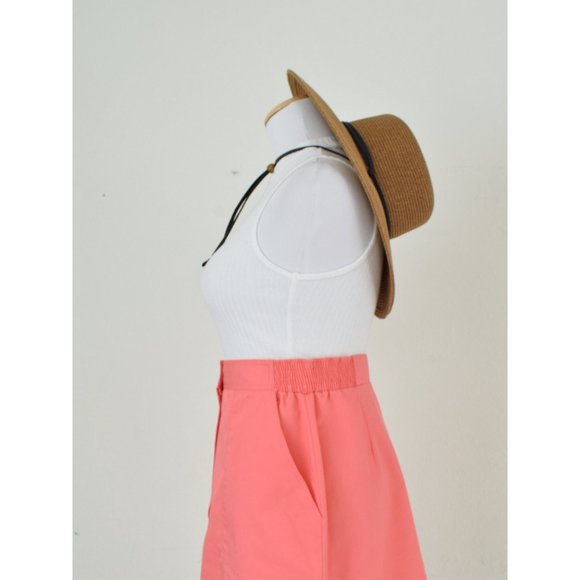 Vintage 90s‎ Salmon High Waisted Skirt size 12 | 28-30 waist - Picture 7 of 10
